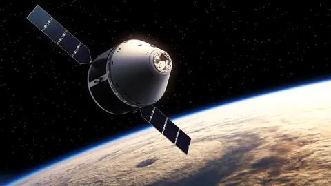 Imagen de un satélite Imagen de un satélite