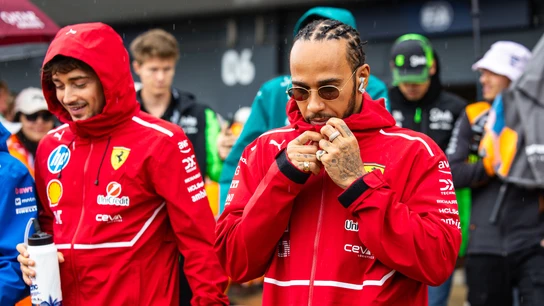 Charles Leclerc y Lewis Hamilton Charles Leclerc y Lewis Hamilton