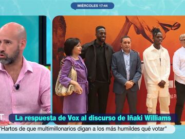 Gonzalo Miró responde a Vox y defiende a Iñaki Williams: "Ver triunfar a estos chicos entra en conflicto con su discurso"