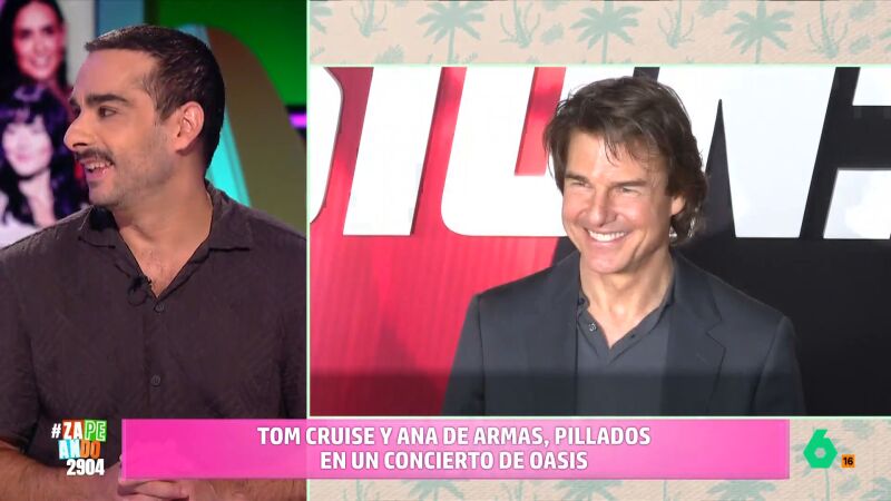 Juan Sanguino, sobre la 'pillada' de Ana de Armas y Tom Cruise: "Todo esto está absolutamente planificado"
