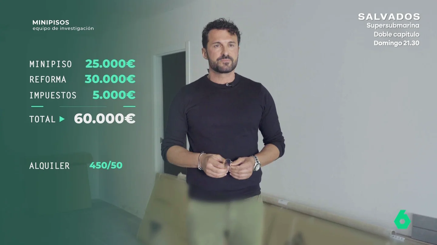 El inversor inmobiliario que ha hecho de los minipisos su forma de vida: "¿Veis? Pues esto tiene un truqui..." El inversor inmobiliario que ha hecho de los minipisos su forma de vida: "¿Veis? Pues esto tiene un truqui..."