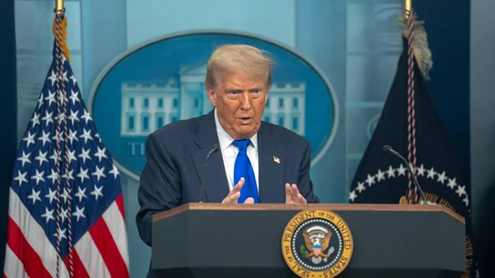 Imagen de archivo de Donald Trump. Imagen de archivo de Donald Trump.