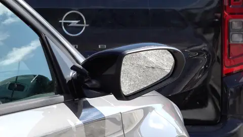 Retrovisor girado Retrovisor girado