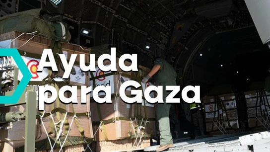 España envía 12 toneladas de alimentos a Gaza España envía 12 toneladas de alimentos a Gaza
