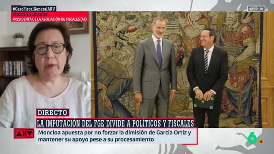 Cristina Dexeus (AF) señala que el fiscal general "debería dimitir": "Nos coloca en una situación inédita, tensa y compleja" Cristina Dexeus (AF) señala que el fiscal general "debería dimitir": "Nos coloca en una situación inédita, tensa y compleja"