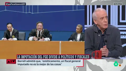Ignacio Cembrero, sobre la imputación del fiscal general: "No es estético que siga en su cargo" Ignacio Cembrero, sobre la imputación del fiscal general: "No es estético que siga en su cargo"