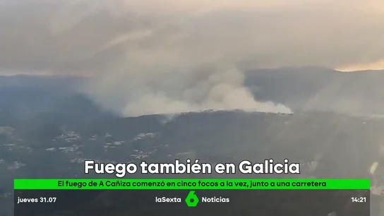 Incendio Cañiza Incendio Cañiza