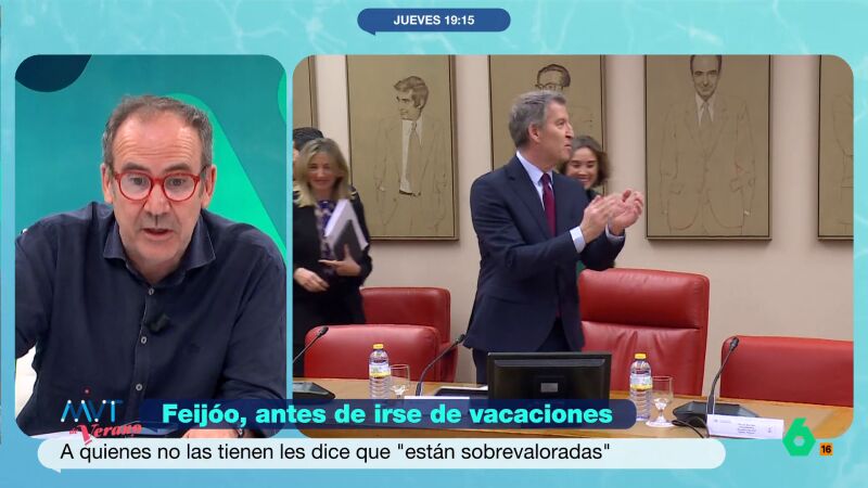 Juande Colmenero considera "fuera de lugar" la respuesta de Óscar López a la broma de Feijóo: "Es absurdo entrar en ese juego"