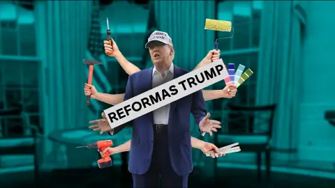 Donald Trump manda construir un nuevo salón de baile en la Casa Blanca. Donald Trump manda construir un nuevo salón de baile en la Casa Blanca.