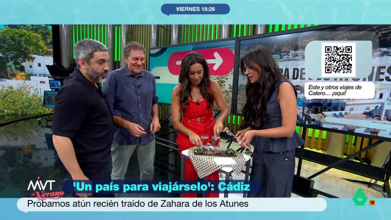 Leo Álvarez se resiste a probar el atún de almadraba: "He perdido seis kilos y no quiero recuperarlos"