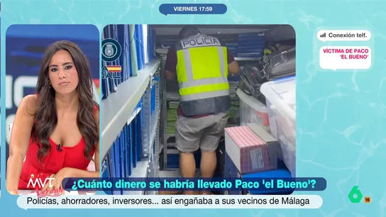 'Antonio', víctima de Paco 'El Bueno': "Le di 30.000 euros, los ahorros de mi vida" Paco era su asesor y le propuso participar en una subasta para poder obtener una vivienda. 'Antonio' confiaba en Paco y quería tener algo para el futuro para su hijo.