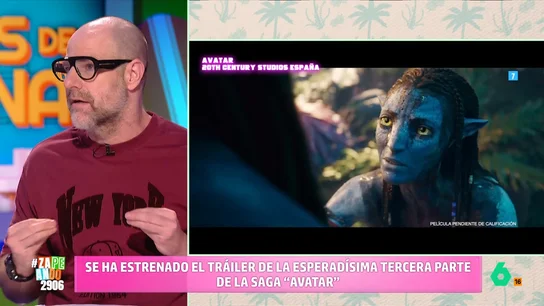 Alberto Rey analiza el tráiler de 'Avatar: Fuego y ceniza': "Nos van a hacer la misma película una y otra vez" La tercera entrega de la popular saga vuelve el próximo diciembre y, como indica el periodista experto en cine, será "un pepinazo como las dos anteriores".