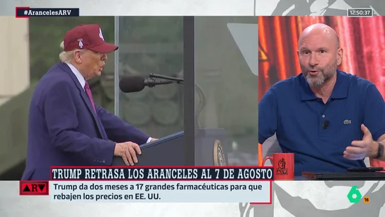 Óscar Vara destaca cuál es la intención final de Trump con los aranceles: "Busca que el consumidor consuma menos y en EEUU se produzca más" Óscar Vara destaca cuál es la intención final de Trump con los aranceles: "Busca que el consumidor consuma menos y en EEUU se produzca más"