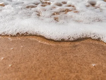 Espuma en olas de mar Espuma en olas de mar