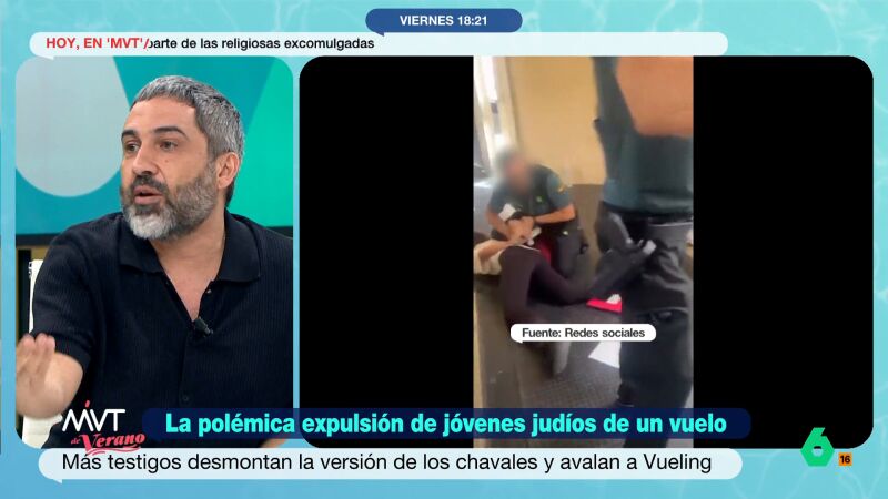 Pedro Águeda, sobre la expulsión de unos adolescentes de un avión de Vueling: "Aquí no tenemos un problema de racismo"