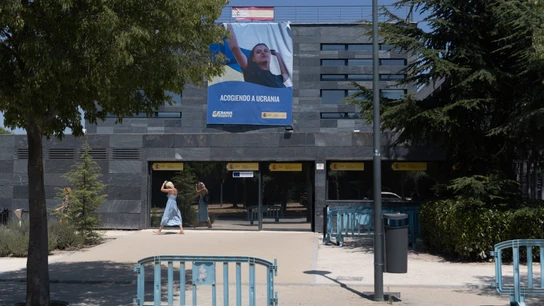 Fachada del Centro de Recepción, Atención y Derivación (Creade), a 31 de julio de 2025, en Pozuelo de Alarcón Fachada del Centro de Recepción, Atención y Derivación (Creade), a 31 de julio de 2025, en Pozuelo de Alarcón