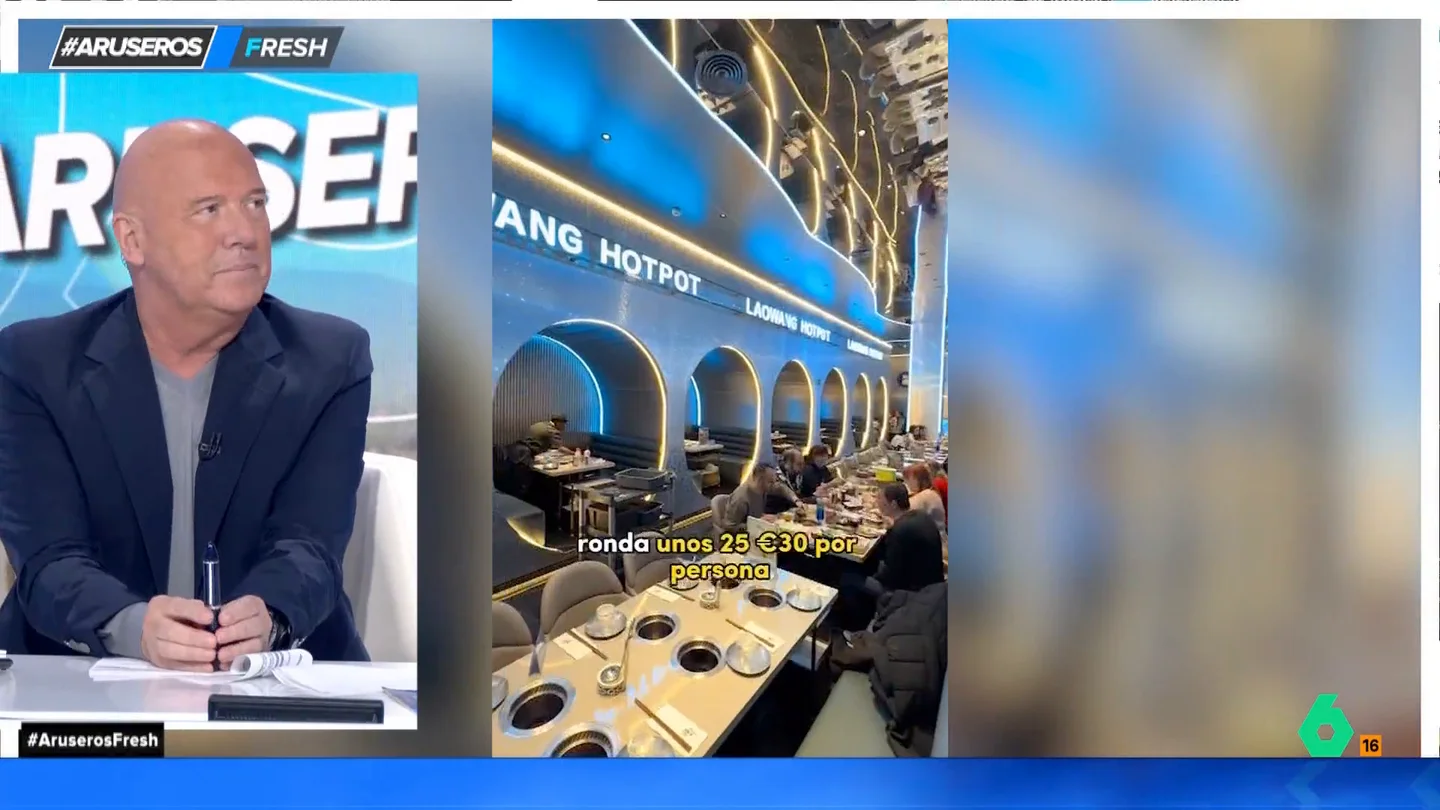 Alfonso Arús, tras descubrir los hot pot: "Yo me fío de mi rapidez, no de la de un cocinero desbordado" Alfonso Arús, tras descubrir los hot pot: "Yo me fío de mi rapidez, no de la de un cocinero desbordado"