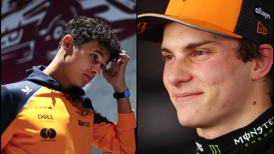 Oscar Piastri y Lando Norris Oscar Piastri y Lando Norris