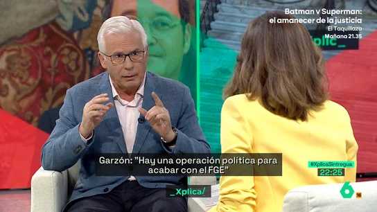Baltasar Garzón, en laSexta Xplica Baltasar Garzón, en laSexta Xplica