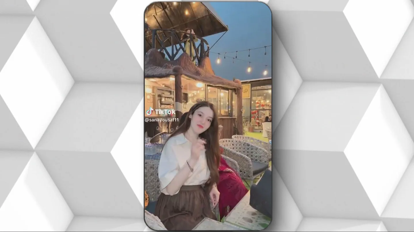 La influencer pakistaní Sana Yousaf. La influencer pakistaní Sana Yousaf.