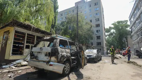 Ataque con drones ucranianos sobre Voronezh, Rusia. Ataque con drones ucranianos sobre Voronezh, Rusia.