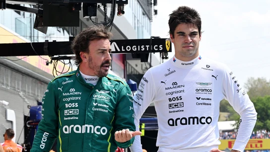 Fernando Alonso y Lance Stroll Fernando Alonso y Lance Stroll