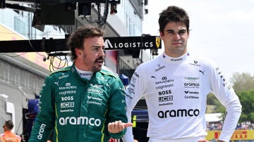 Fernando Alonso y Lance Stroll