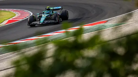 Fernando Alonso durante la clasificación del GP de Hungría Fernando Alonso durante la clasificación del GP de Hungría