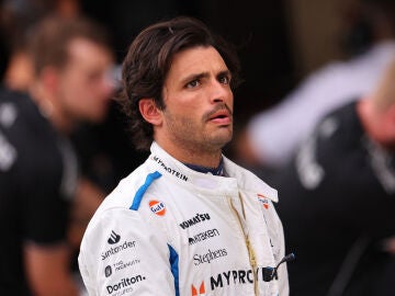 Carlos Sainz tras la clasificaci&oacute;n del GP de Hungr&iacute;a