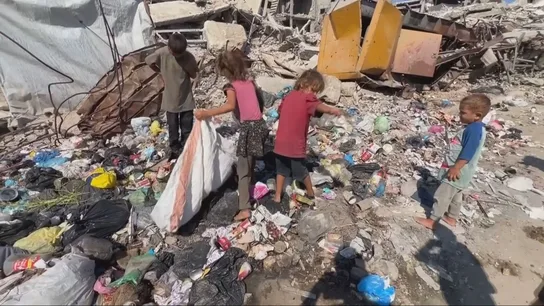 Miles de familias sufren desnutrición en Gaza. Miles de familias sufren desnutrición en Gaza.