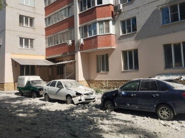Ataque con drones ucranianos sobre Voronezh, Rusia