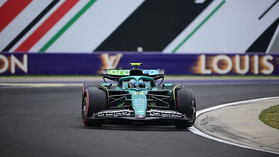 Fernando Alonso en el GP de Hungría Fernando Alonso en el GP de Hungría