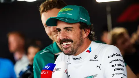 Fernando Alonso tras el GP de Hungría Fernando Alonso tras el GP de Hungría