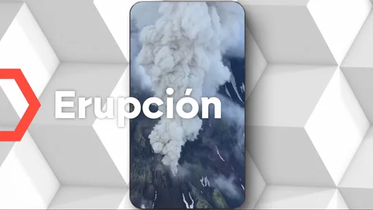 Un volcán ruso entra en erupción. Un volcán ruso entra en erupción.