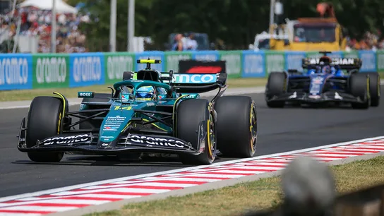 Fernando Alonso en el GP de Hungría Fernando Alonso en el GP de Hungría