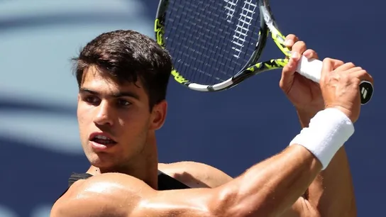 Carlos Alcaraz en el US Open Carlos Alcaraz en el US Open