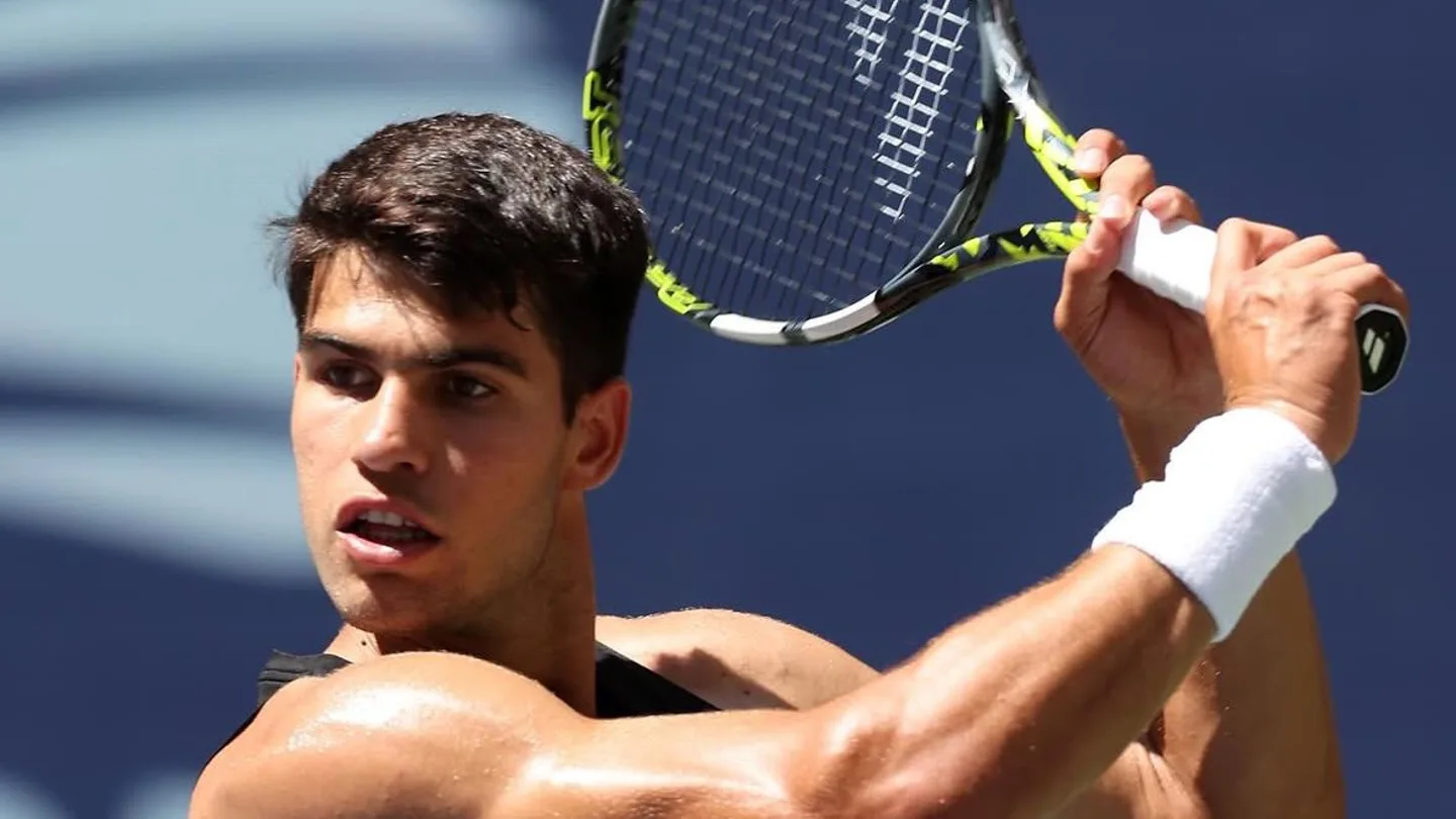 Carlos Alcaraz en el US Open Carlos Alcaraz en el US Open
