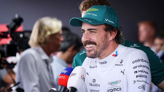Fernando Alonso en el GP de Hungría Fernando Alonso en el GP de Hungría