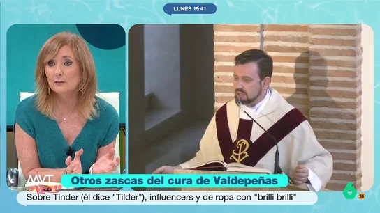 Mayte Alcaraz: "Hay muchos curas de pueblo que están cerca de la gente y ayudan" El cura de Valdepeñas ha defendido a los temporeros durante una de sus homilías. El religioso ha denunciado su explotación y que no puedan acceder, por ejemplo, a una vivienda digna.