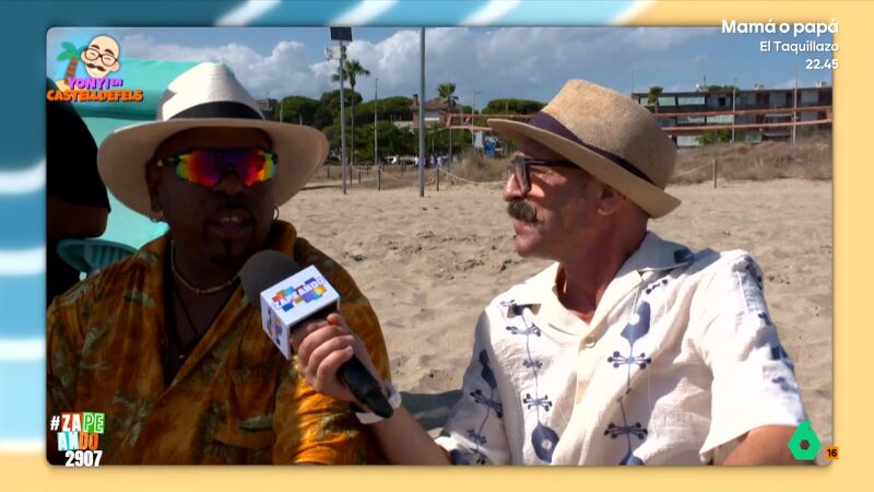 Yonyi Arenas descubre en Castelldefels al nuevo 'Neng de Castefa' "en plan cubano"