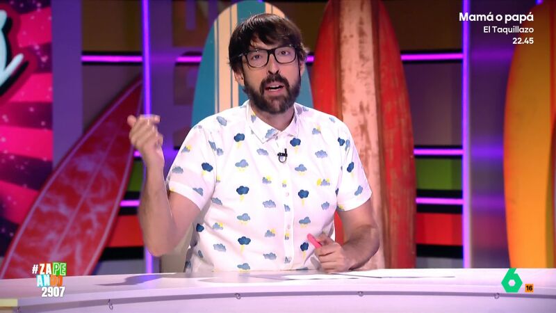 Quique Peinado, sobre Pilar Vidal y Lydia Lozano haciendo aquagym: "Son como Gemma Mengual y Mireia Belmonte en unas Olimpiadas"