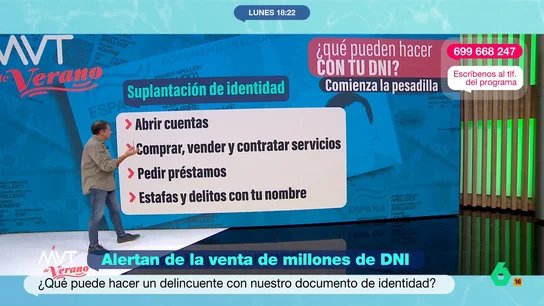 De abrir cuentas bancarias a cometer estafas: esto es lo que pueden hacer si te roban el DNI De abrir cuentas bancarias a cometer estafas: esto es lo que pueden hacer si te roban el DNI