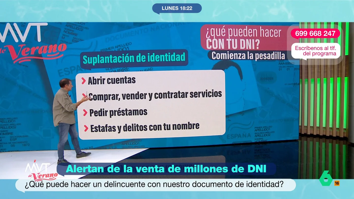 De abrir cuentas bancarias a cometer estafas: esto es lo que pueden hacer si te roban el DNI De abrir cuentas bancarias a cometer estafas: esto es lo que pueden hacer si te roban el DNI