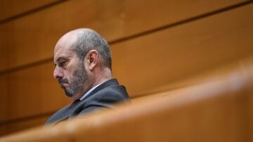 El presidente del Senado Pedro Roll&aacute;n.