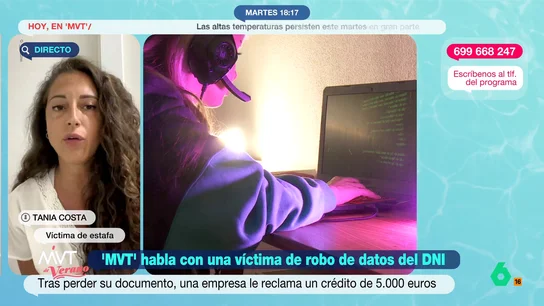Víctima de estafa del DNI Víctima de estafa del DNI