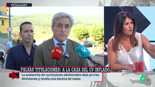 Inma Lucas, sobre la polémica por los CVs falsos: "Lo que es vergonzoso es tener que mentir sin razón porque en la carrera política no te exigen una titulación" Inma Lucas, sobre la polémica por los CVs falsos: "Lo que es vergonzoso es tener que mentir sin razón porque en la carrera política no te exigen una titulación"