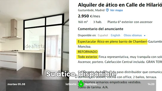 el ático de Cerdán, disponible el ático de Cerdán, disponible