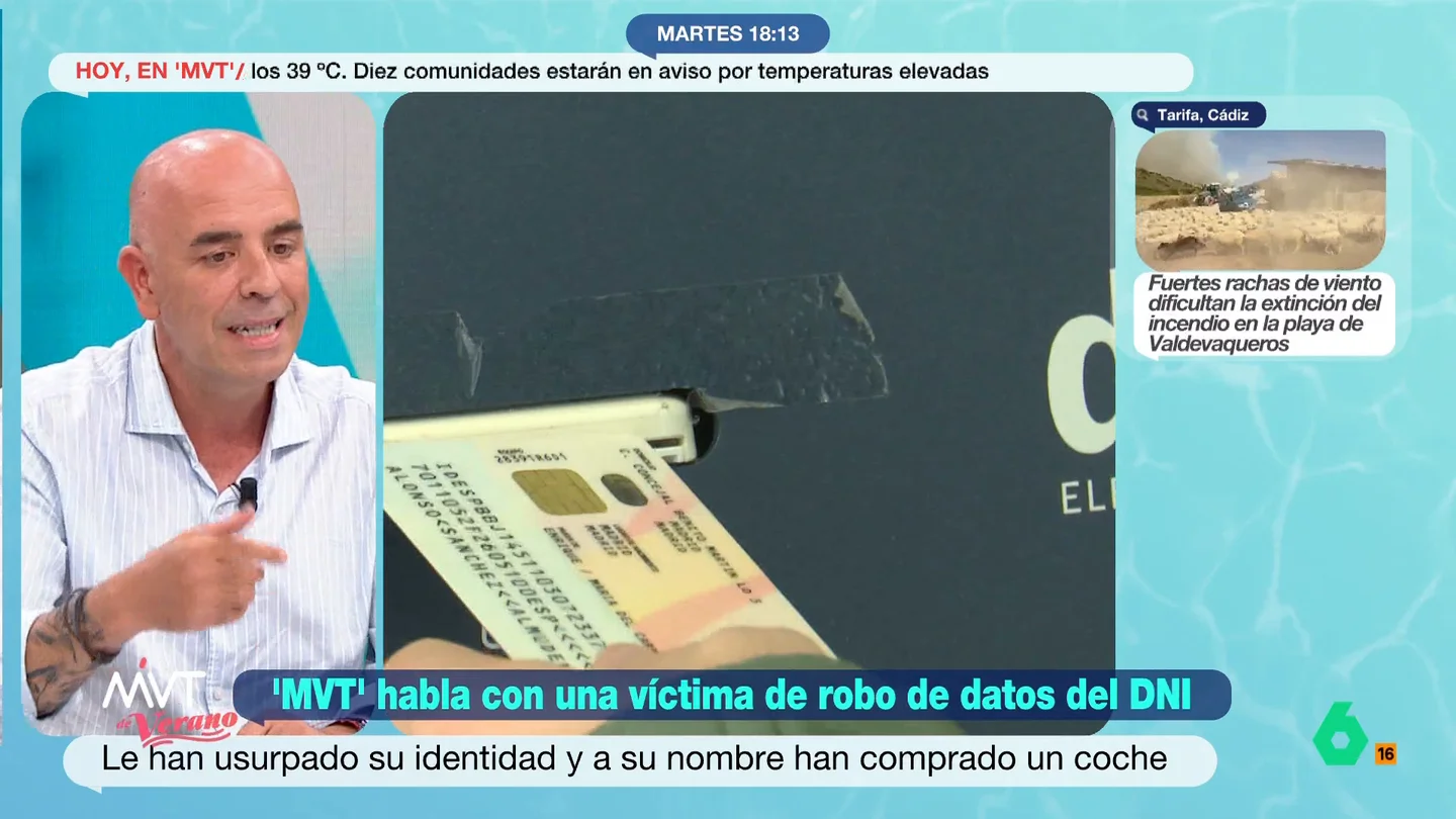 Medina explica qué métodos emplean los ciberdelincuentes para robar lo datos del DNI: "Con ofertas de trabajo falsas" Medina explica qué métodos emplean los ciberdelincuentes para robar lo datos del DNI: "Con ofertas de trabajo falsas"
