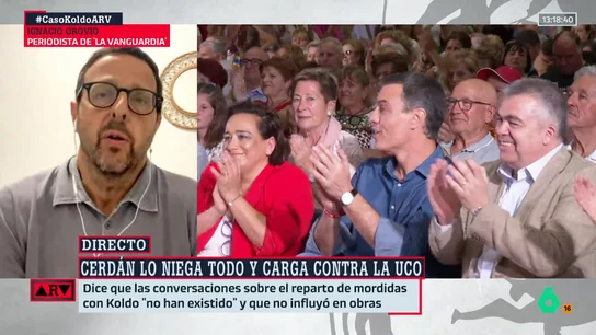 Ignacio Orovio señala qué es lo que Cerdán busca con sus declaraciones: "Su defensa quiere establecer una duda general sobre la causa" Ignacio Orovio señala qué es lo que Cerdán busca con sus declaraciones: "Su defensa quiere establecer una duda general sobre la causa"