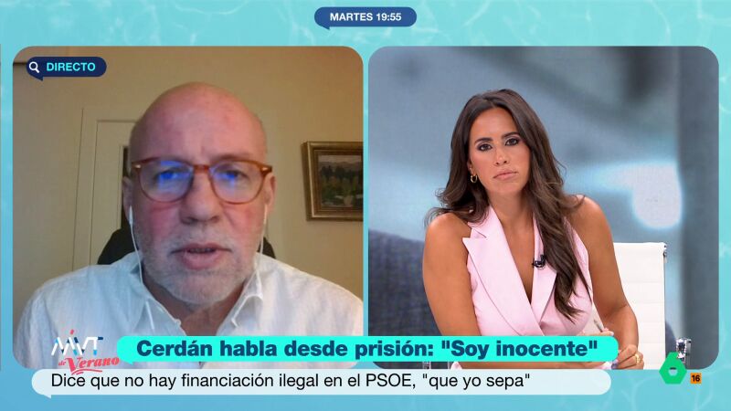 El magistrado González Vega considera "una estrategia en sí misma" que Santos Cerdán haya concedido una entrevista